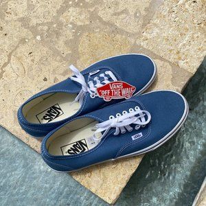 Authentic Blue Vans